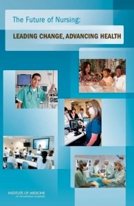 Future of Nursing Report cover