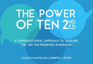 Cover of the Power of Ten where 50 Nurses Outline Profession’s Most Pressing Issues