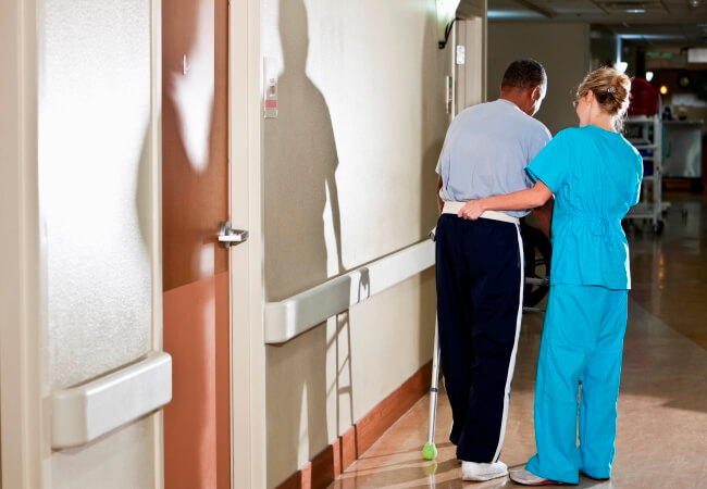 Nurses Get Hospitalized Patients Walking, Feeling Better