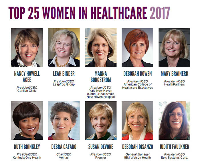 Modern Healthcare Top 25 Women in Healthcare