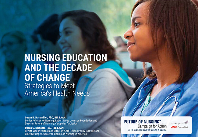 Cover of Nursing Education and the Decade of Change: Strategies to Meet America’s Health Needs 
