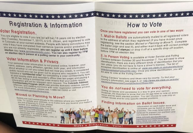 a voter registration guide